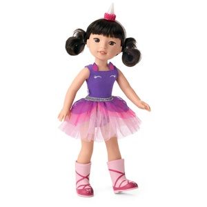 American Girl Doll Wellie Wishers Emerson